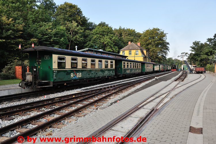 Roland im Bahnhof Göhren