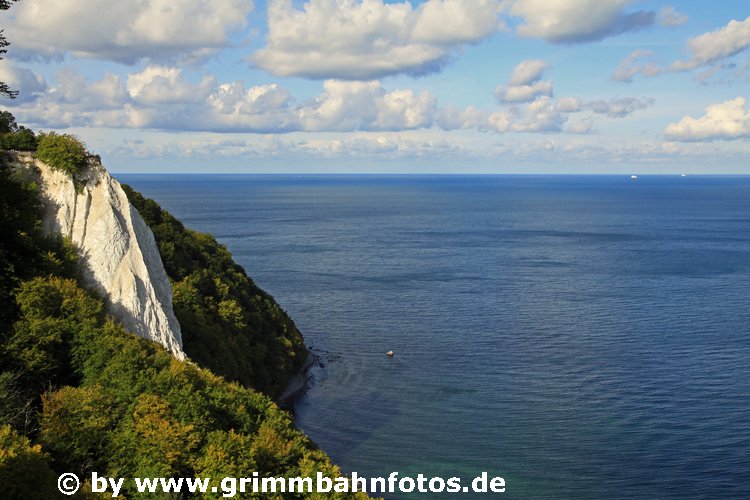 Victoriasicht Kreidefelsen