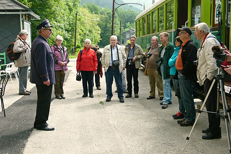 Höllentalbahn - Begrüßung Herr Thier