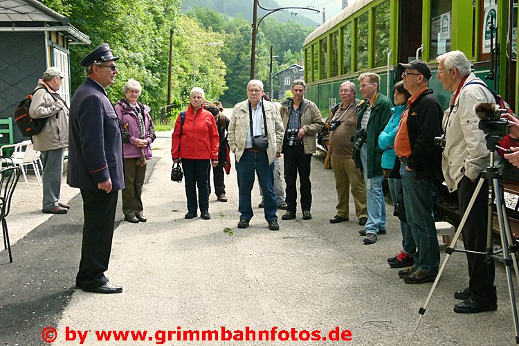 Höllentalbahn - Begrüßung Herr Thier