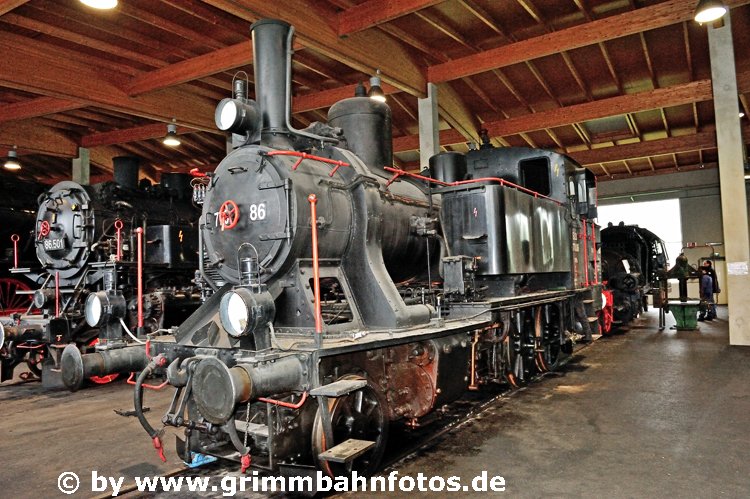 Lokschuppen Ampflwang 770 086