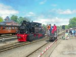 99 4652 mit Draisine Putbus