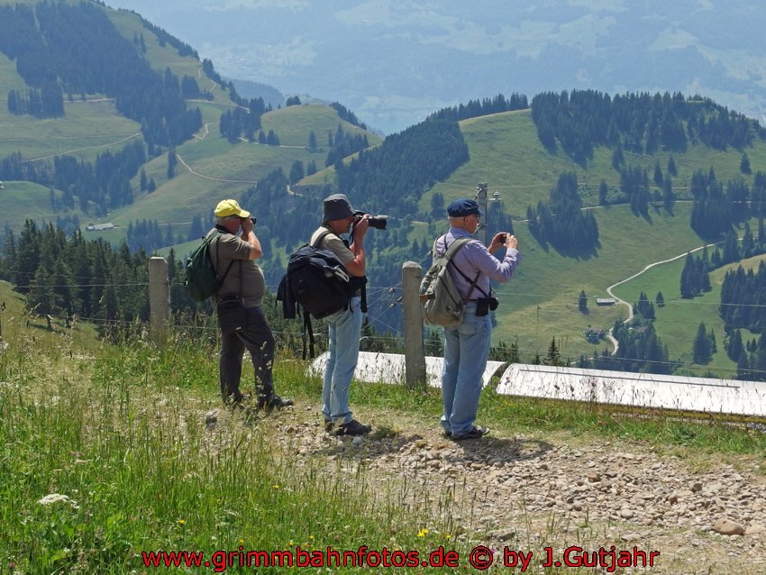 Die Drei auf der Rigi...