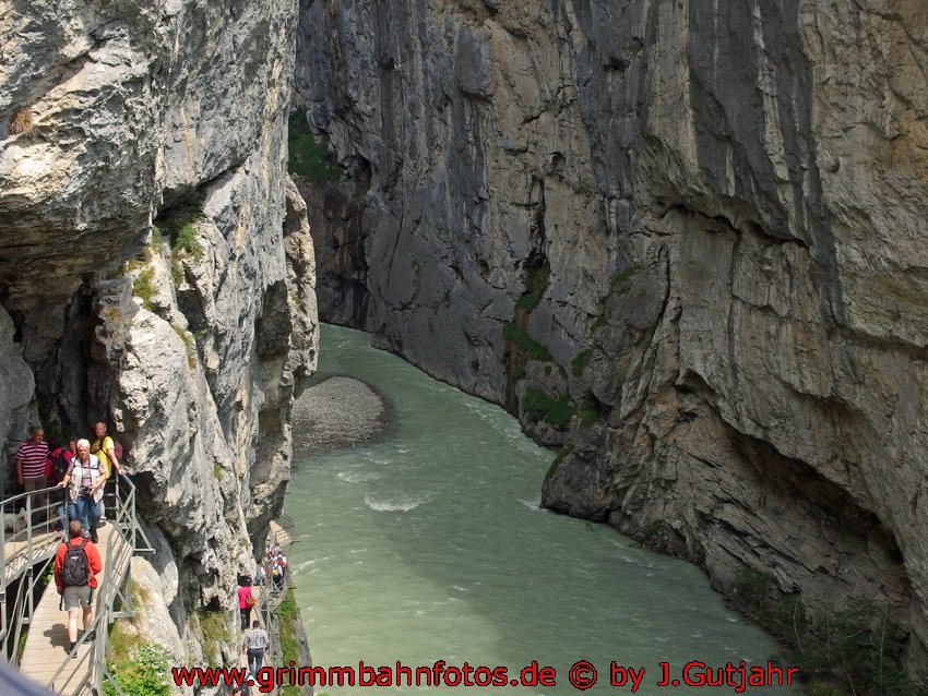 Blick in die Aaareschlucht