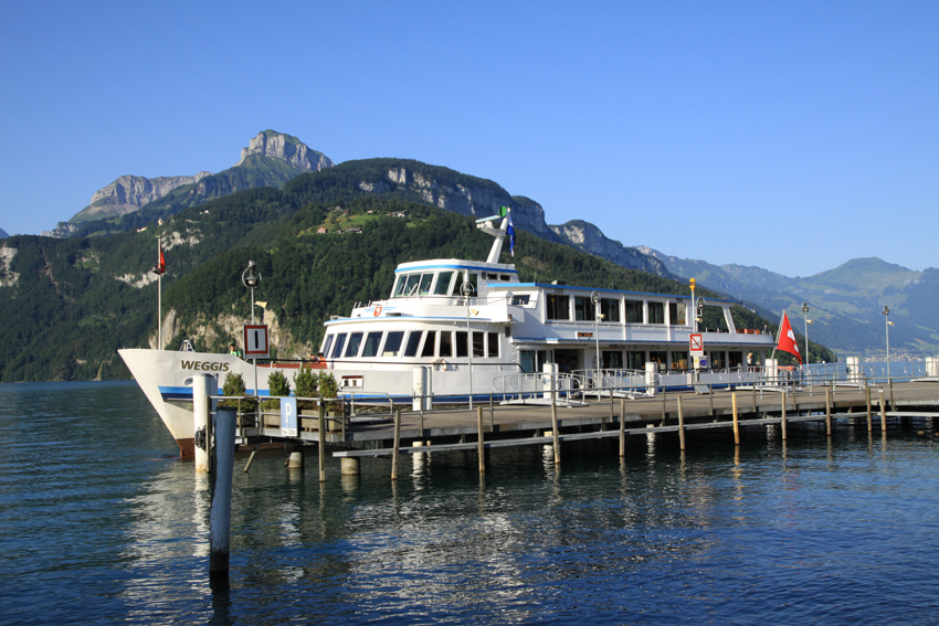 MS Weggis in Brunnen