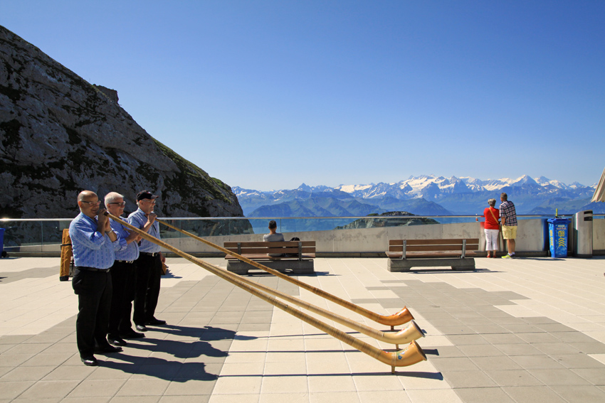 Alphornbläser Pilatus