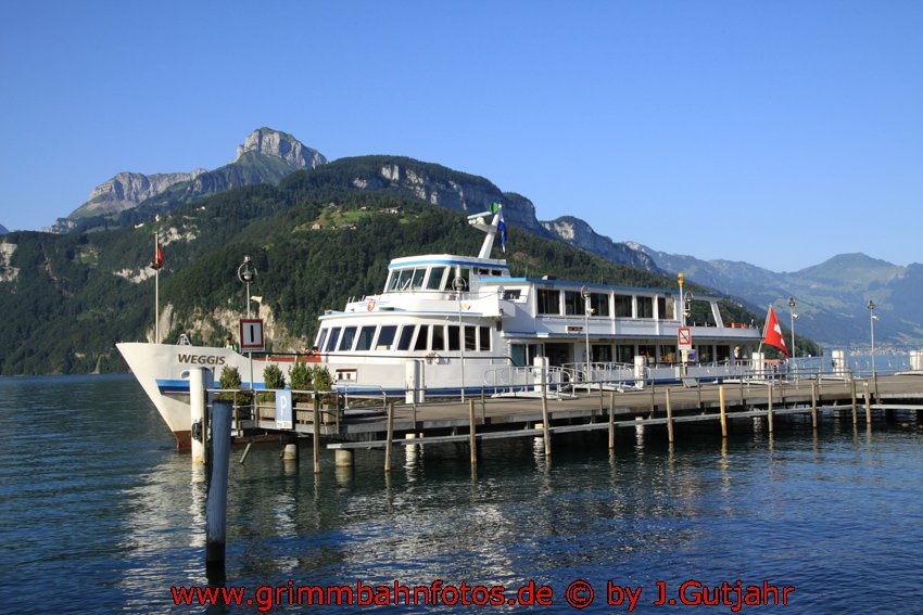 MS Weggis in Brunnen