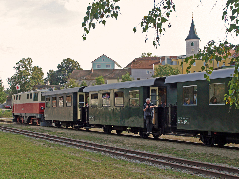 Wald4telbahn Planhalt Langschlag Lok V5 ex 2095.05