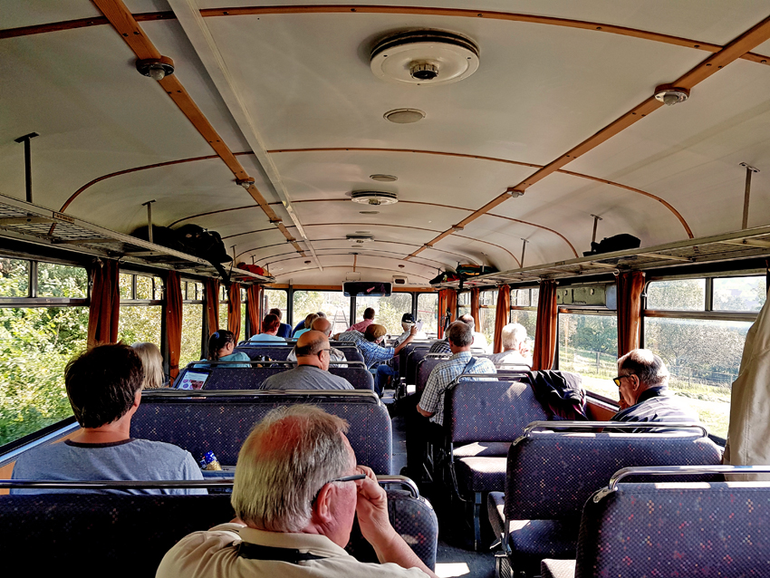 Schienenbusfahren pur