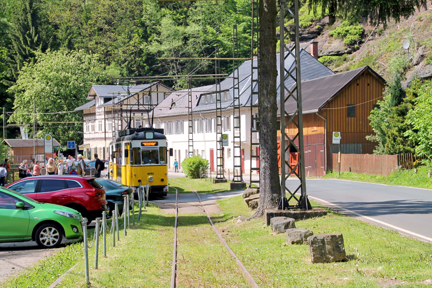 Umsetzen Endstation Lichenhainer Wasserrfall