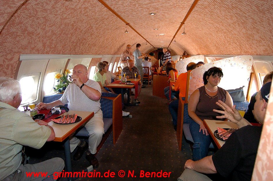 Mittagessen im Magic Jet, 19.06.06