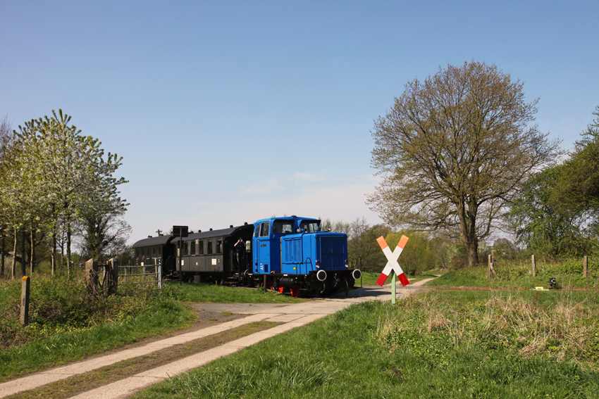 MaK 240 B Fahrt zum Schönberger Strand