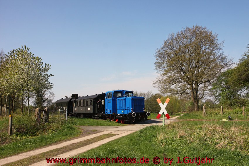 MaK 240 B Fahrt zum Schönberger Strand