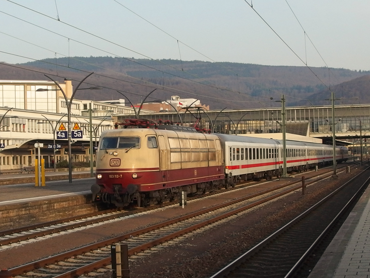 103 113 mit IC nach Mainz