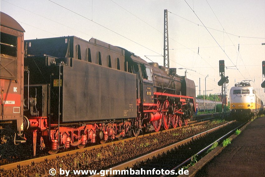 01 118 trifft 103 101 LH in Weinheim