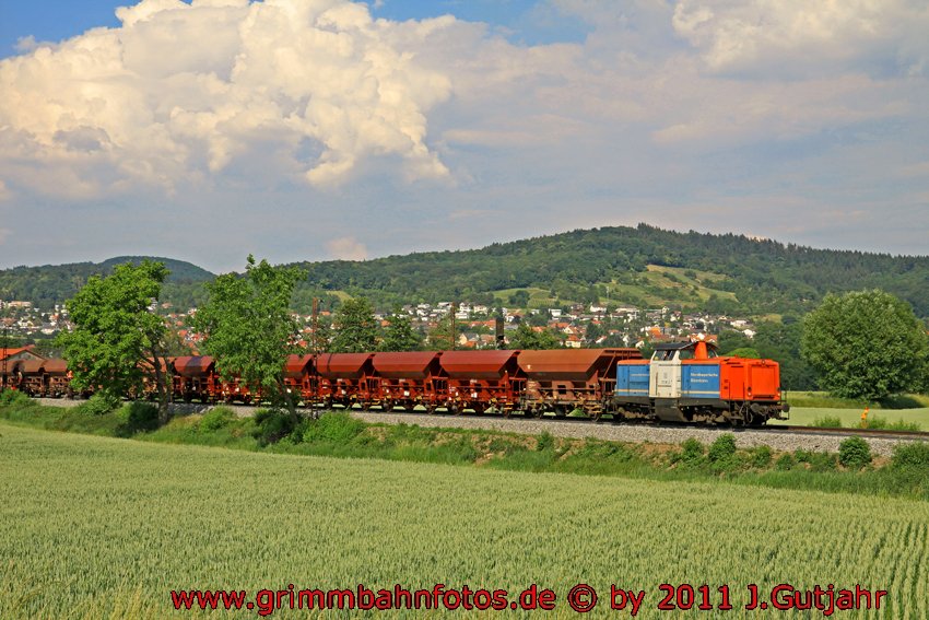 212 261, Bauzugdienst Großsachsen Heddesheim