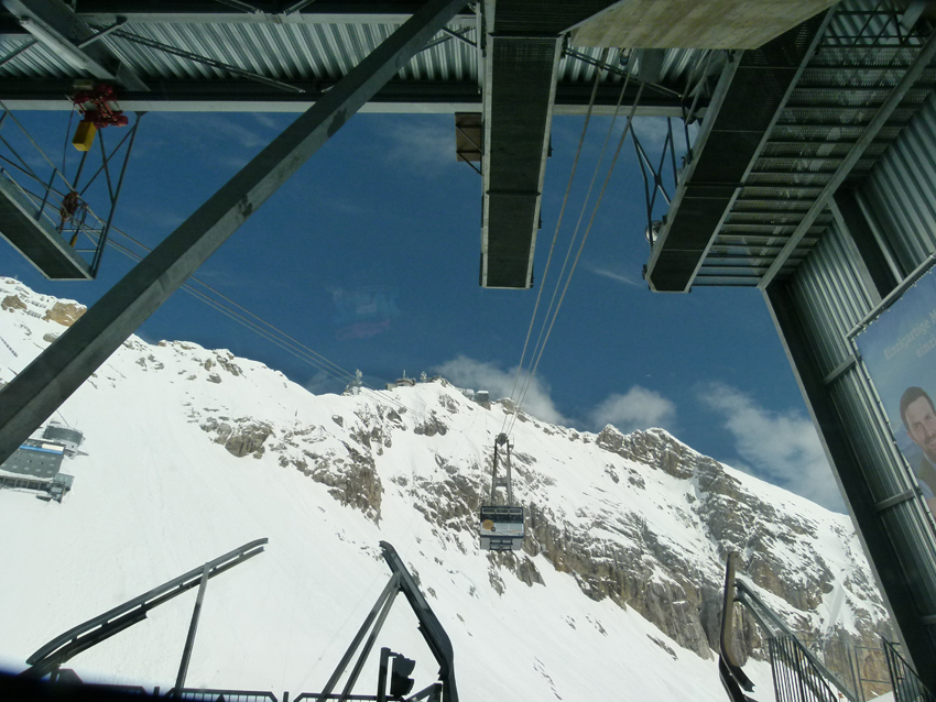 vom Zugspitzplatt zur Zugspitze