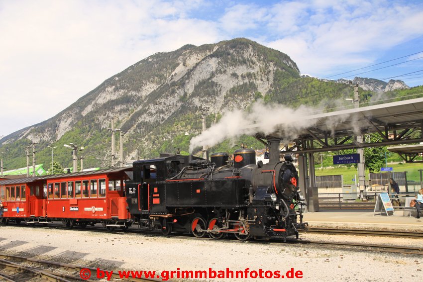 "Gerlos" abfahrbereit in Jenbach