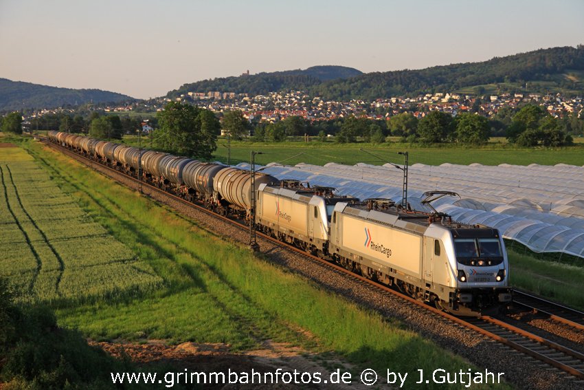 Rheincargo Doppel 187 077 + 187 078