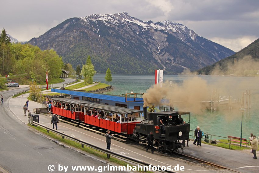 Postkartenmotiv Achenseebahn