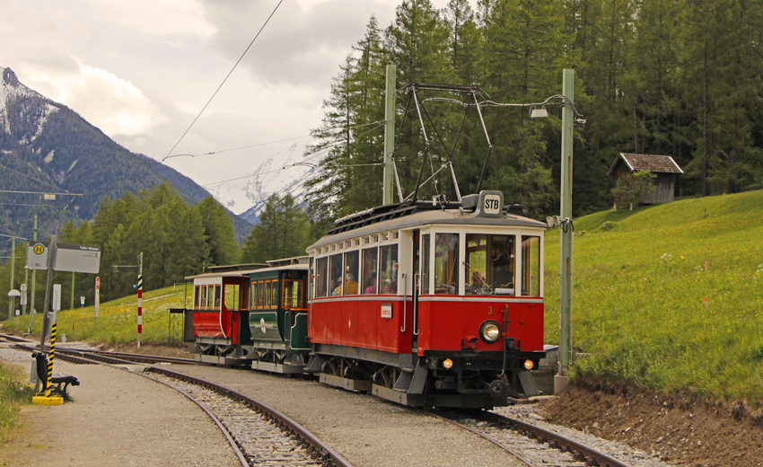 Halt in "Telfer Wiesen"