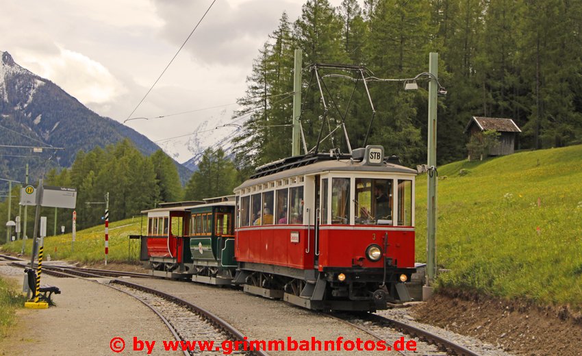 Halt in "Telfer Wiesen"