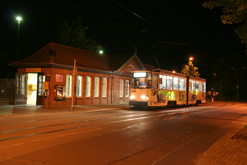 VGG Straba 304 am Bahnhof