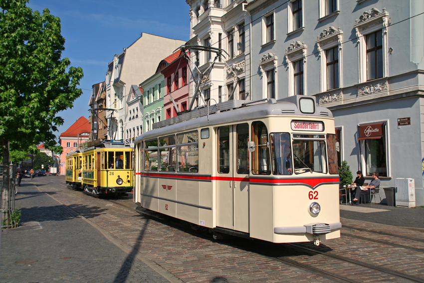 Historisches Doppel in Cottbus