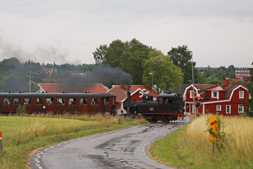 Straßenquerung bei Skara