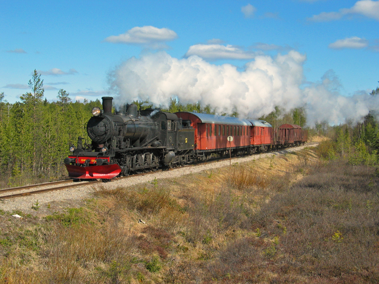 SJ 1241 unterwegs nach Jokkmokk