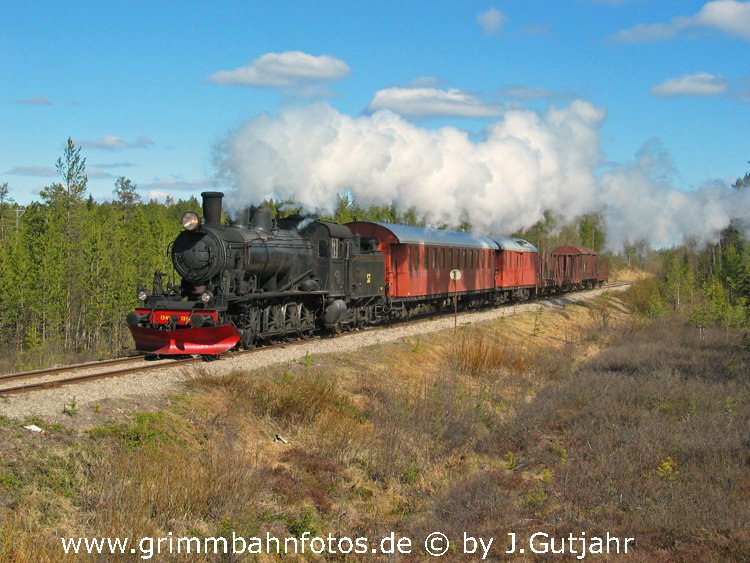 SJ 1241 unterwegs nach Jokkmokk