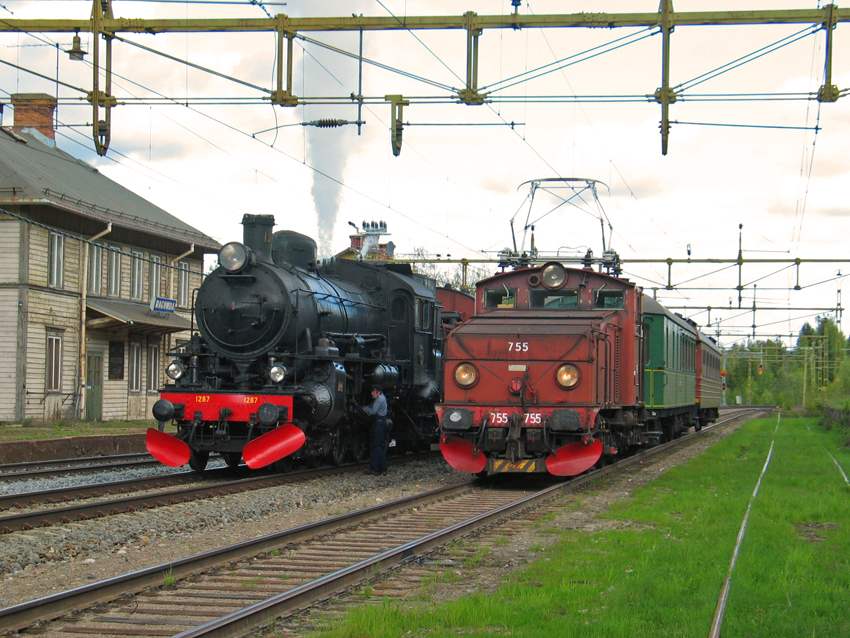 Ragunda I SJ 1287 und 755