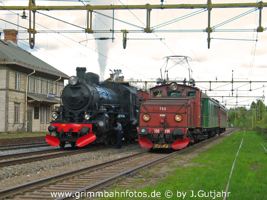 Ragunda I SJ 1287 und 755