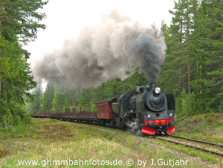 Fahrt auf der "Inlandsbanan" mit E 10 1742