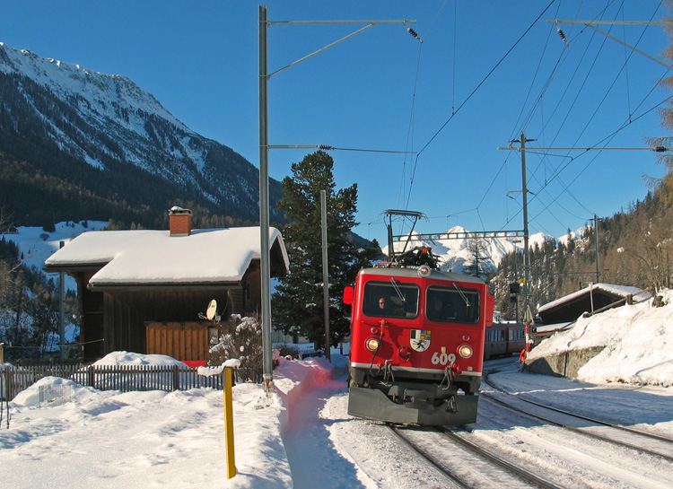 RhB Ge 4/4 I 609 Bergün