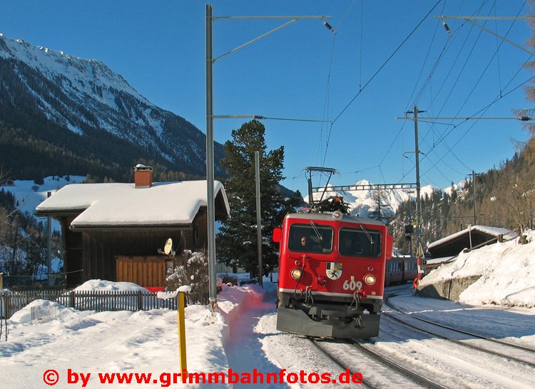 RhB Ge 4/4 I 609 Bergün