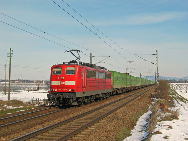 DB AG 151 009 Ladenburg-Neuzeilsheim