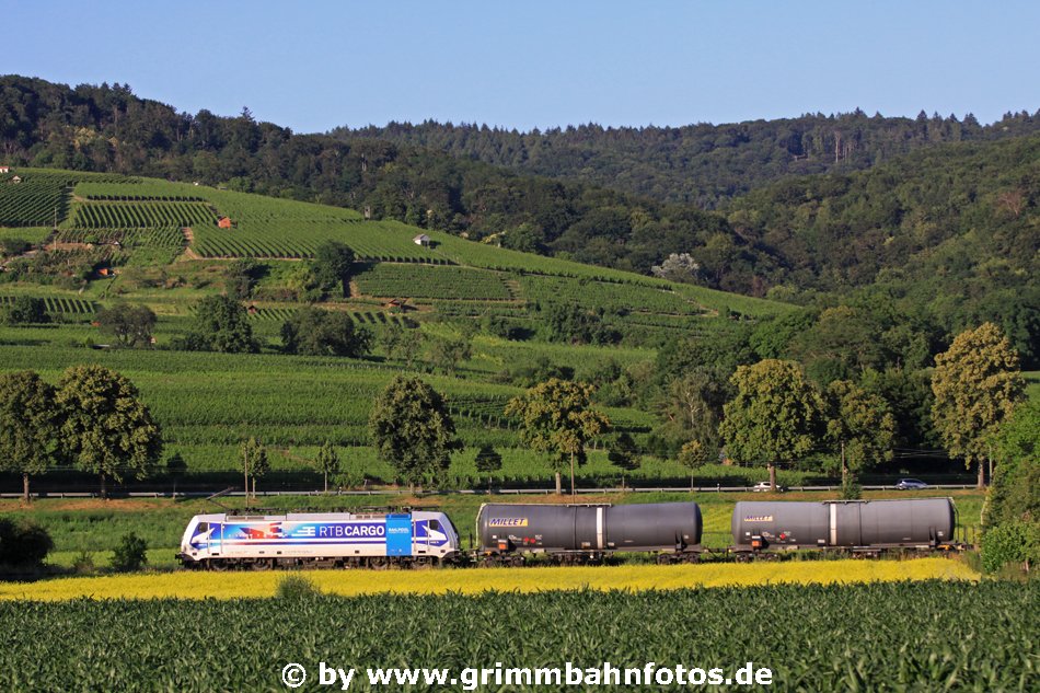 RTB Cargo 186 300 bei Heppenheim