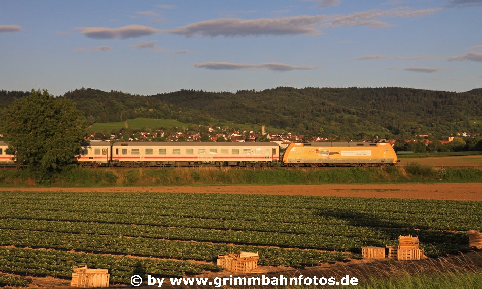 101 030 "Bahn BKK" mit IC 2375