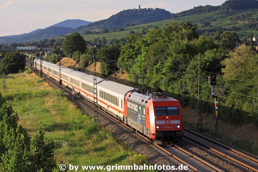 101 068 "Back on Track" bei Laudenbach