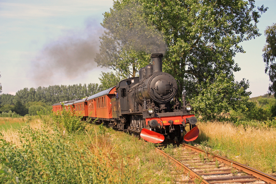 SJ 1183 auf dem Weg nach St. Olof