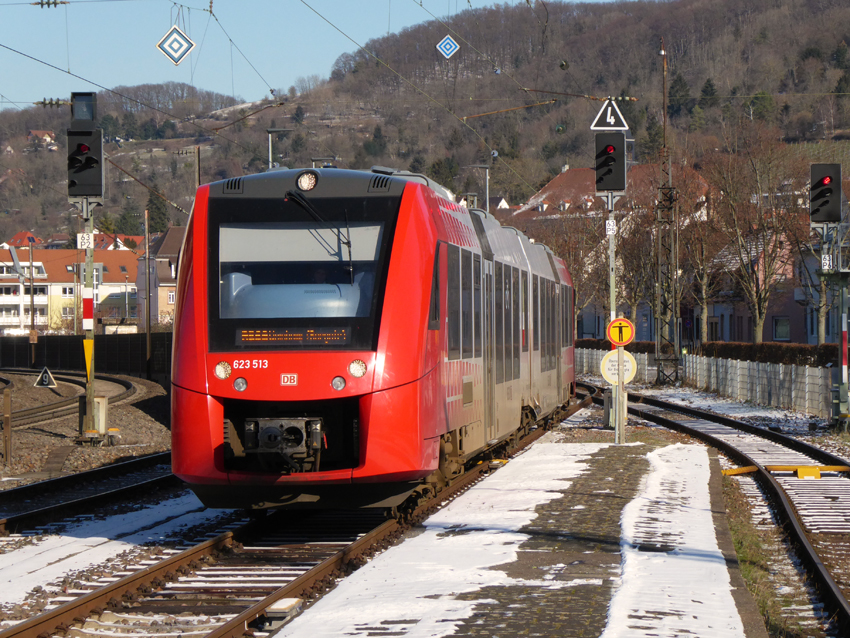 623 513 der DB AG, Weinheim