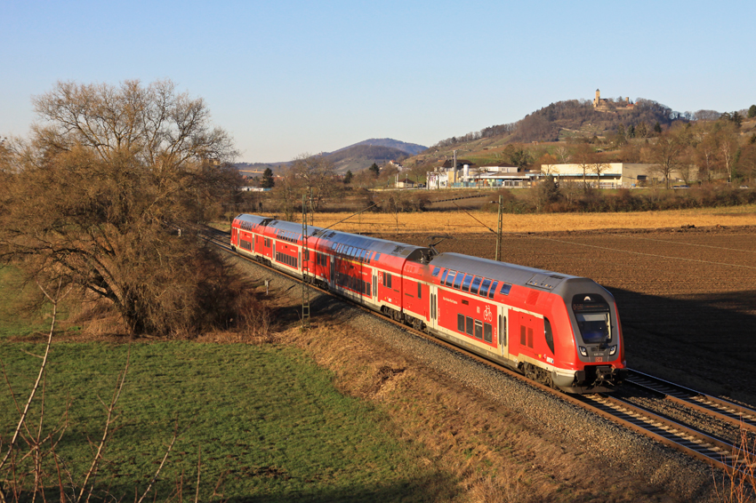 Main-Neckar-Ried-Express bei Heppenheim