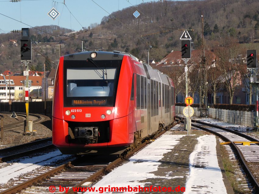 623 513 der DB AG, Weinheim