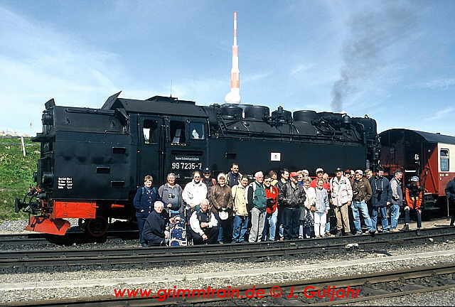 Gruppenbild auf dem Brocken