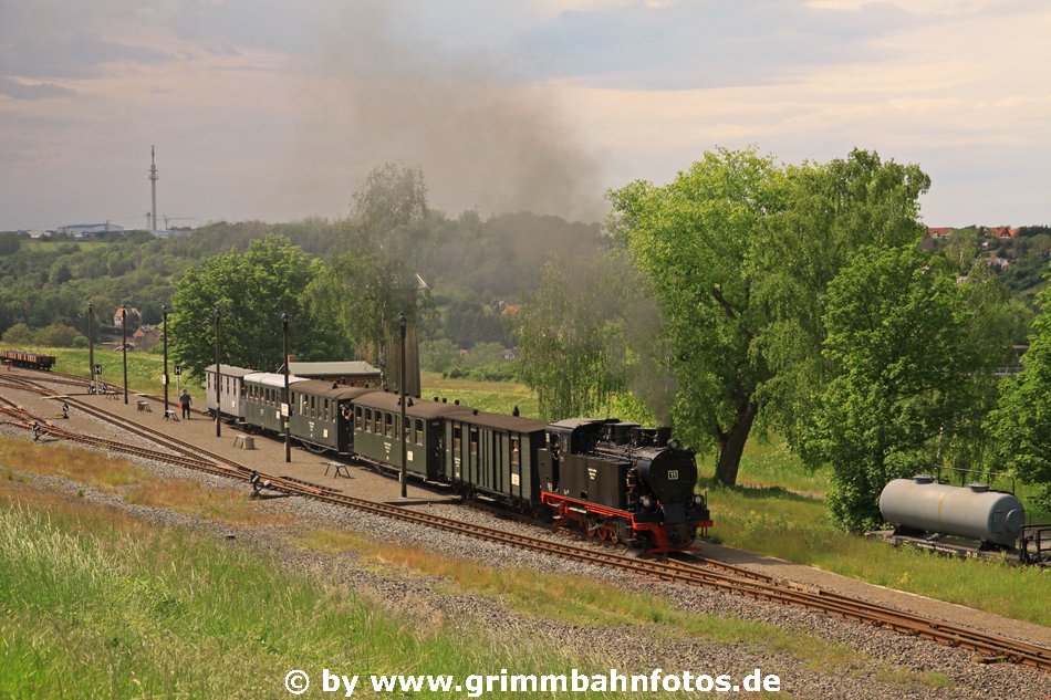 Lok 11 der MBB Ausfahrt Hettstedt Kupferkammerhütte