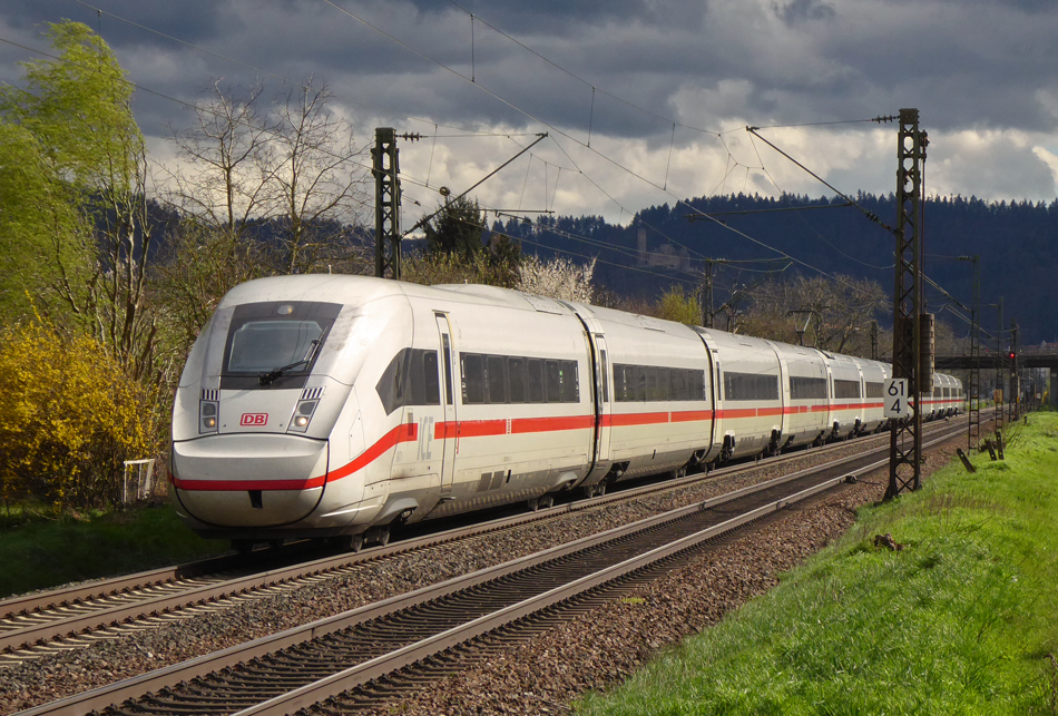 ICE 4 Umleiter Weinheim