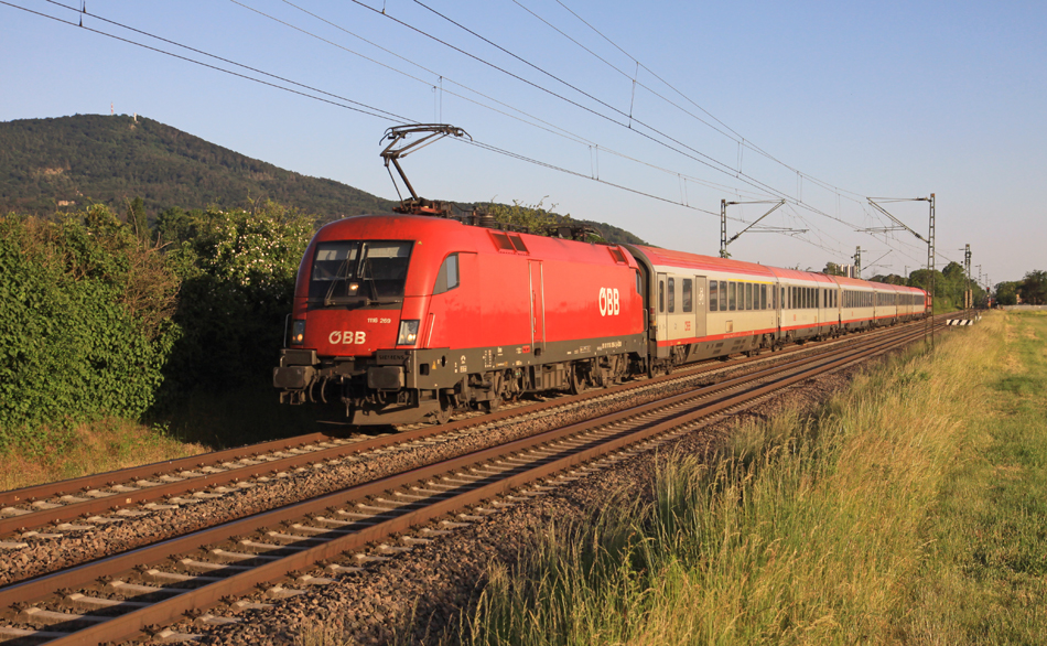 ÖBB 1116 269 EC 112 Bickenbach