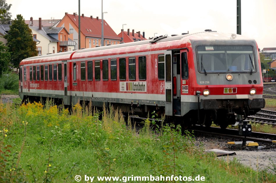 Ilztalbahner 628 in Amberg