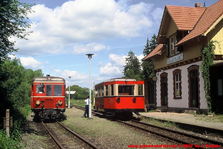 Kreuzung in Strassberg